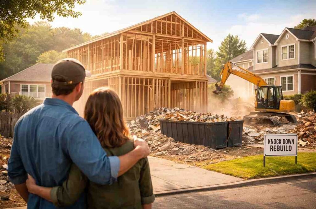 The Process of Knockdown Rebuilds