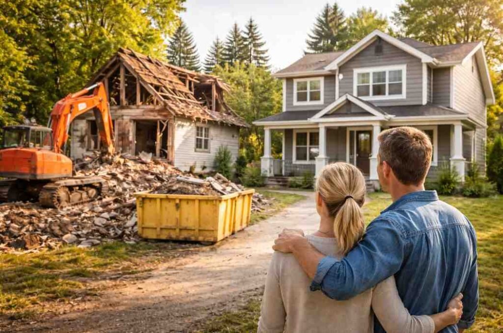 What is a Knock Down Rebuild?