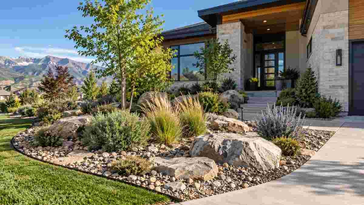 How Landscape Rock Homeowners Choose Can Reduce Maintenance Without Sacrificing Curb Appeal