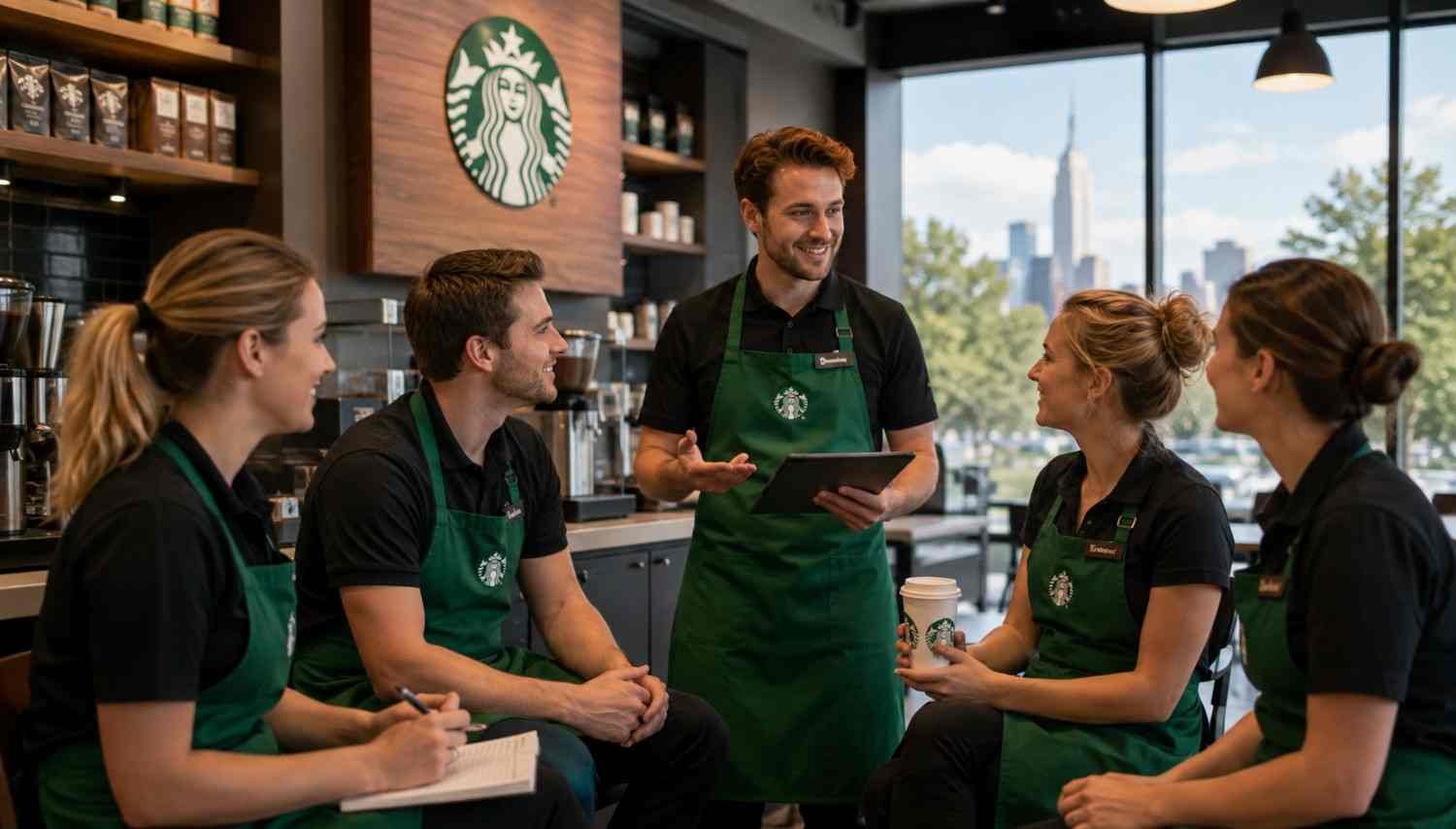 How Starbucks Teamworks Works for Employees and Store Teams