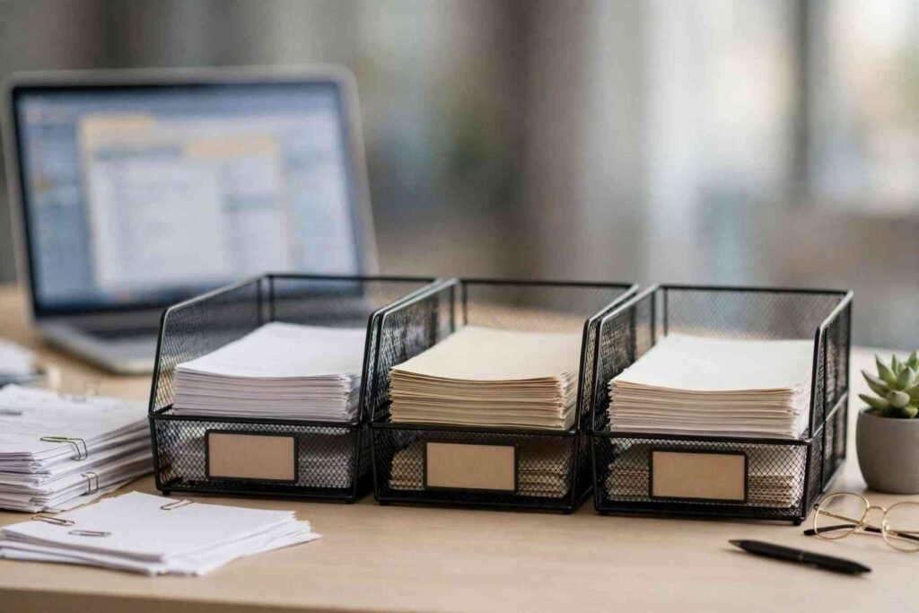 The three-bucket rule for organizing a data room